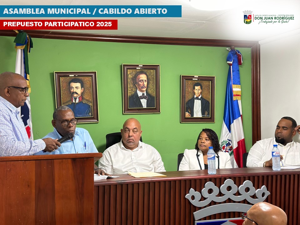 Asamblea Municipal – Cabildo Abierto 2024