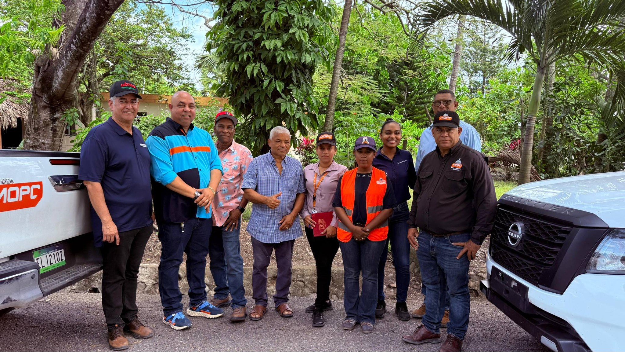 COORDINAN INICIO DE PLAN DE ASFALTADO EN DON JUAN RODRÍGUEZ